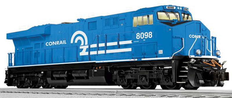 GE ES44AC w/Legacy Sound, Control & Smoke -- Norfolk Southern #8098 (Conrail Heritage; blue, white)