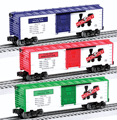 Boxcar -- Monopoly #3, pkg(3)