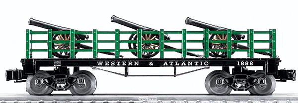 Cannon Flatcar -- Western & Atlantic
