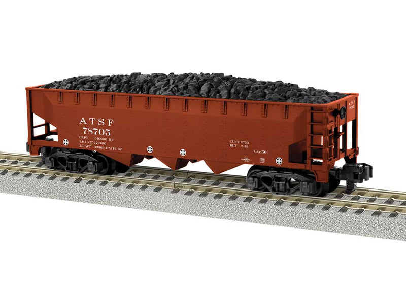 3-Bay Hopper - Ready to Run - American Flyer(R) -- Santa Fe 78705