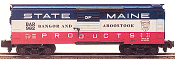 American Flyer Boxcar -- B&A