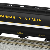 3-Bay Cylindrical Covered Hopper - Ready to Run - American Flyer(R) -- Norfolk Southern #19065 (Savannah & Atlanta Heritage; blue, gray, black)