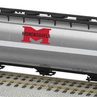 3-Bay Cylindrical Covered Hopper - Ready to Run - American Flyer(R) -- Norfolk Southern #3488 (Monongahela Heritage; gray, white, red)