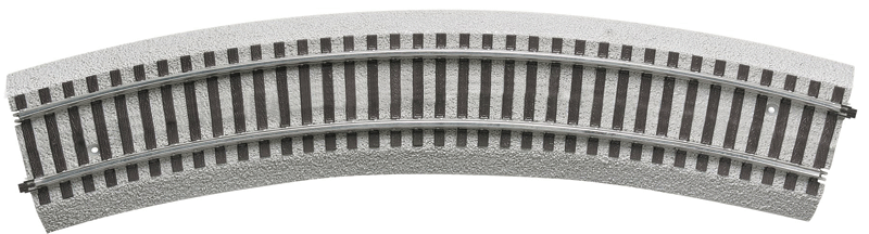American Flyer(R) FasTrack(R) -- 20" Radius R20 Curved Track-1