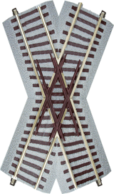 American Flyer(R) FasTrack(R) -- 45-Degree Crossing-1