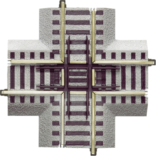 American Flyer(R) FasTrack(R) -- 90-Degree Crossing-1
