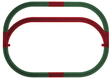 Outer Passing Loop Track Pack - FasTrack - American Flyer(R)-1