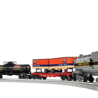 Gold Coast Flyer Steam Freight Set - Conventional 3-Rail w/RailSounds -- Union Pacific