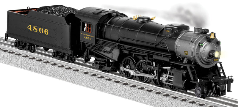 2-8-2 Heavy Mikado - Scale 3-Rail w/Legacy Sound & Control -- Southern Railway #4866 (black, graphite)