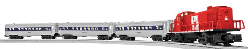 CNJ LionChief Remote Passenger Set 3-Rail w/RailSounds -- Central Railroad of New Jersey-1