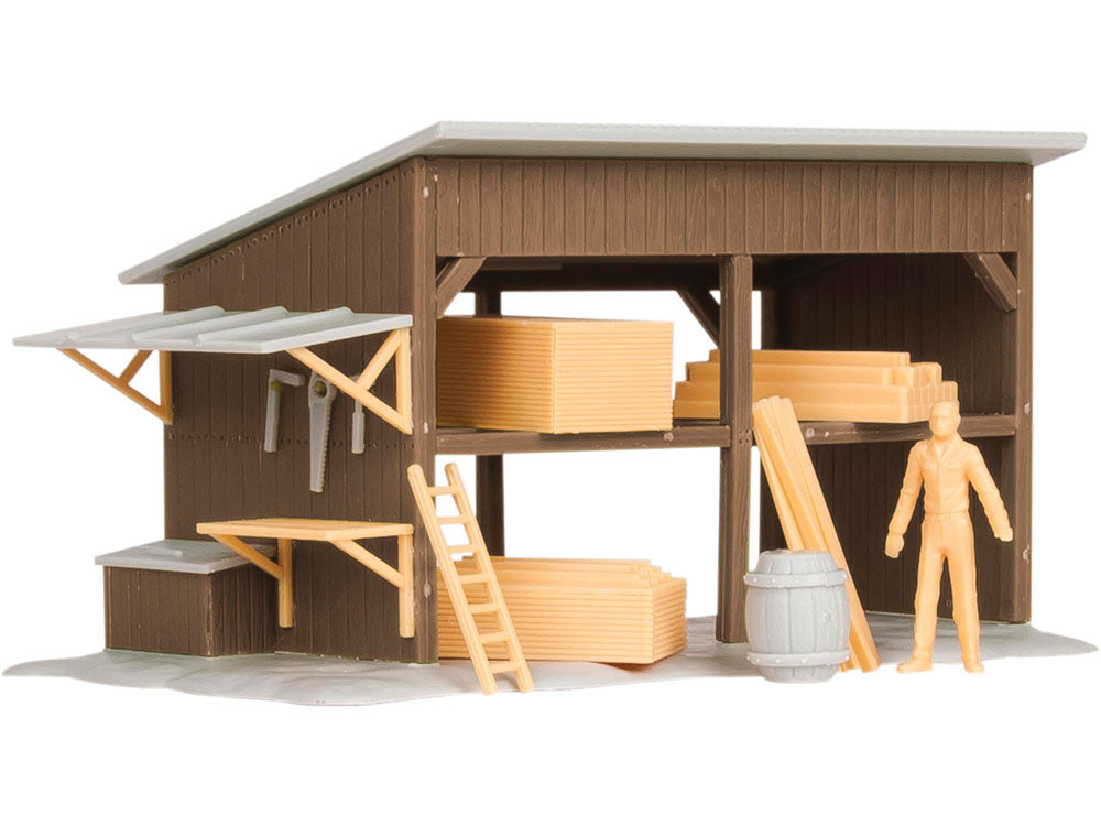 Lumber Shed -- Kit - 6-1/8” x 3-1/8” x 3-1?8"  15.6 x 7.9 x 7.9cm-2