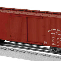 Double-Sheathed Wood Boxcar - 3-Rail - Ready to Run -- Central Railroad of New Jersey #14014 (Boxcar Red)