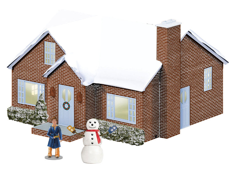 Polar Express Hero Boy's Home/Bungalow House w/Lights -- North Pole Central - Kit - 8 x 8 x 5-3/4"  20.3 x 20.3 x 14.6cm