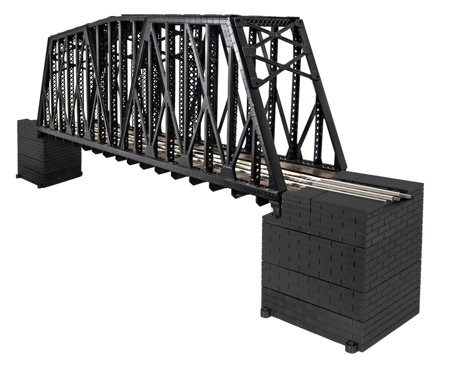 Extended Truss Bridge - FasTrack(R) -- Assembled-1
