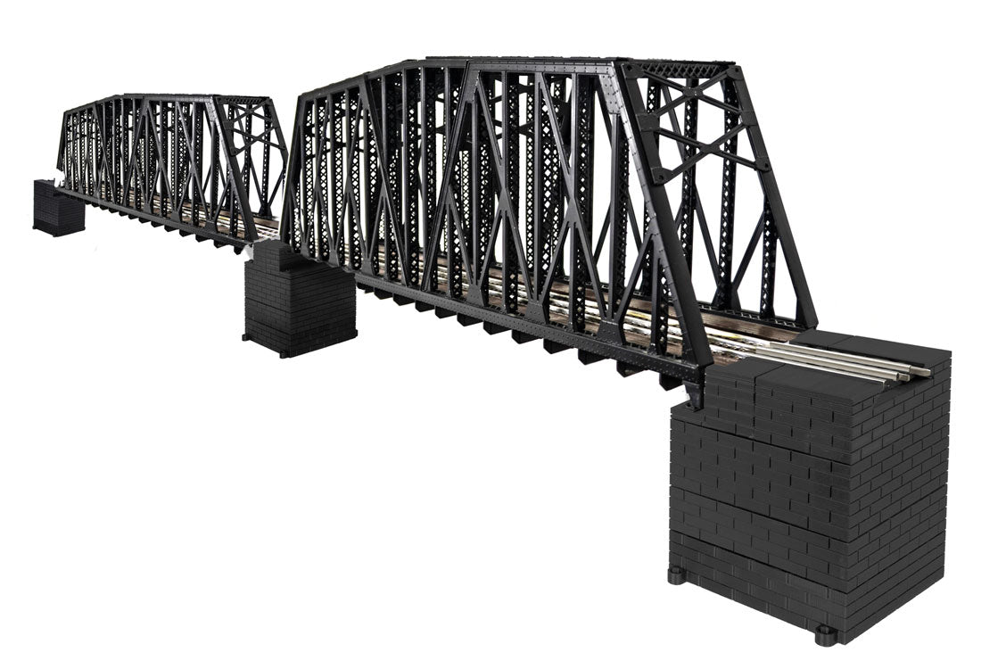 Extended Truss Bridge - FasTrack(R) -- Assembled-2
