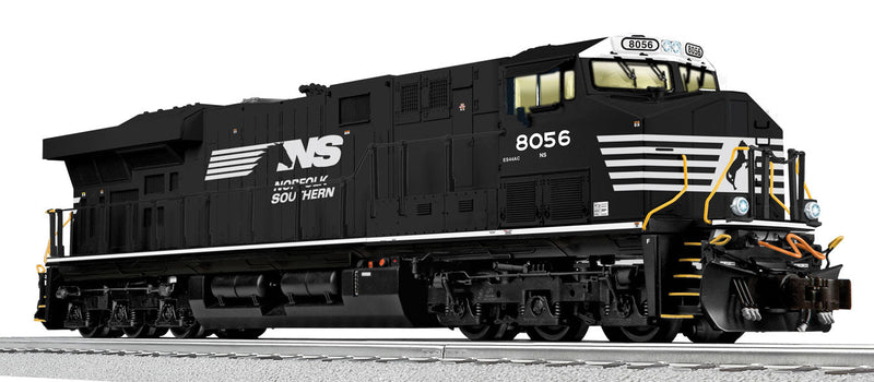 ES44AC - Scale 3-Rail w/Legacy Sound & Control -- Norfolk Southern #8056 (black, white, Horse Head Logo)