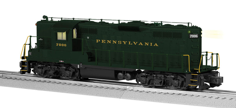 EMD GP9 - Scale 3-Rail w/Legacy Sound, Control & Smoke -- Pennsylvania Railroad #7048 (Brunswick Green w/Trainphone Antenna)