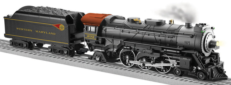 4-6-2 Pacific - 3-Rail w/Sound & LionChief(R) Plus Remote -- Western Maryland