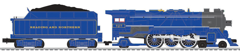 4-6-2 Pacific - 3-Rail w/Sound & LionChief(R) Plus Remote -- Reading & Northern-1