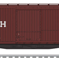USRA Double-Sheathed Wood Boxcar - 3-Rail - Ready to Run -- Wabash