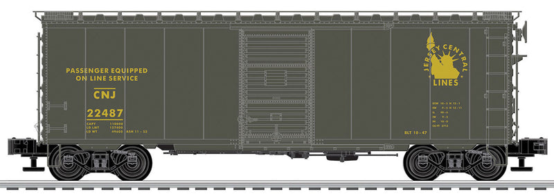 PS-1 Express Boxcar - 3-Rail Ready to Run -- Central of New Jersey-1