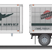 40' Trailer - Assembled -- Chicago & North Western