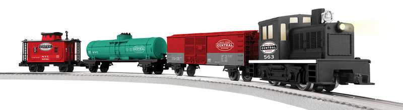 NYC Pacemaker Train Set - 3-Rail w/LionChief(R) Horn & Bell - Lionel Junction -- New York Central Switcher, 3 Cars, Track & Transformer