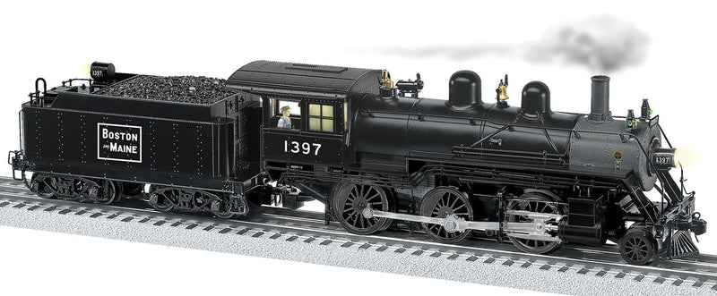 2-6-0 Mogul - 3-Rail w/Legacy Sound, Control & Smoke -- Boston & Maine #1397