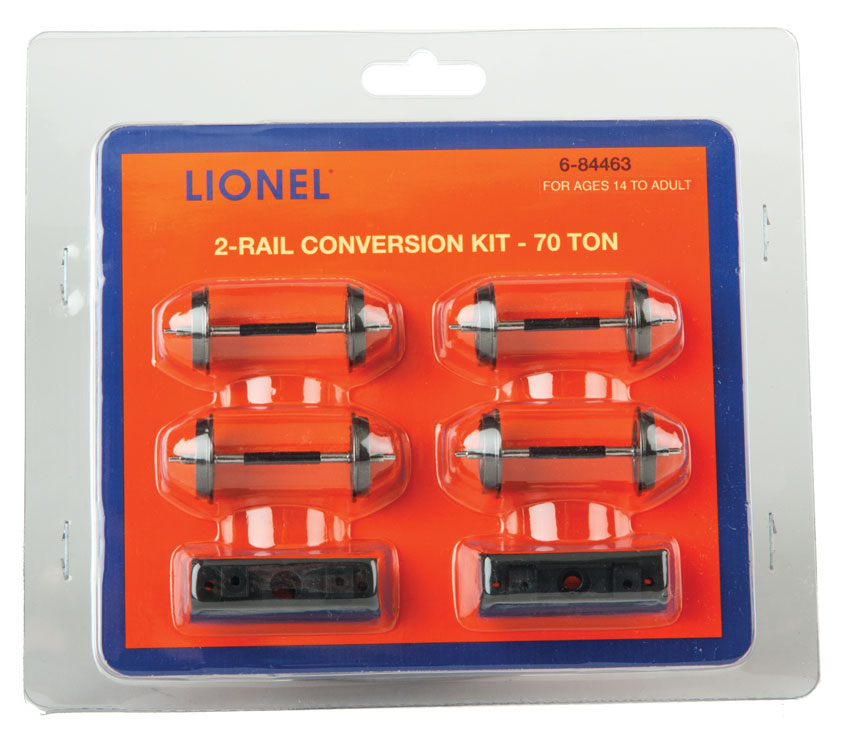 2-Rail Conversion 70-Ton Scale Trucks -- 1 Pair