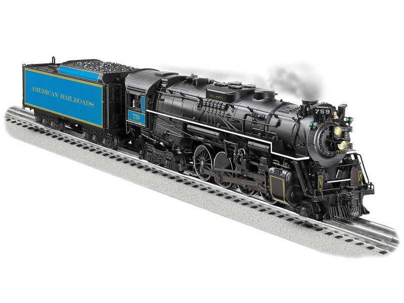 2-8-4 Berkshire - 3-Rail - Legacy Sound & Control -- American Railroads 759