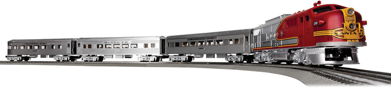 Super Chief Passenger Set - LionChief -- Santa Fe - EMD FT-A Locomotive & 3 Cars-1