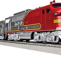 Super Chief Passenger Set - LionChief -- Santa Fe - EMD FT-A Locomotive & 3 Cars