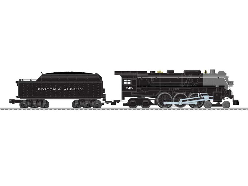 4-6-4 Hudson - 3-Rail - FlyerChief Sound & Control - LionChief -- Boston & Albany 616-1