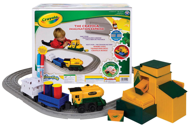 Crayola Imagineering Train Set