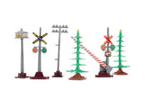 North Pole Express Battery-Operated Train Set -- Steam Locomotive, 2 Cars; Plastic Track (Double Oval), Remote Control-3
