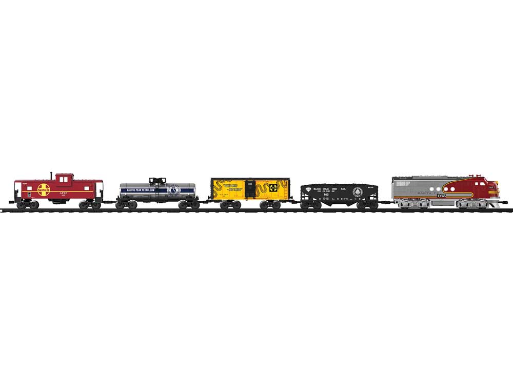 Santa Fe Flyer - 3-Rail - Battery-Operated Train Set-3
