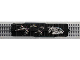 Star Wars Battery Operated O-Gauge Train Set -- F3A Diesel, 4 Cars, Track Oval, Remote Controller-2