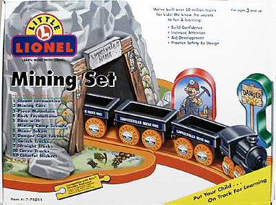Little Lionel Nonoperating Trains -- Mining Set