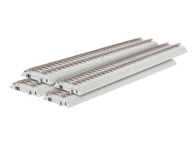 9" Straight Track - FasTrack -- pkg(4)-1