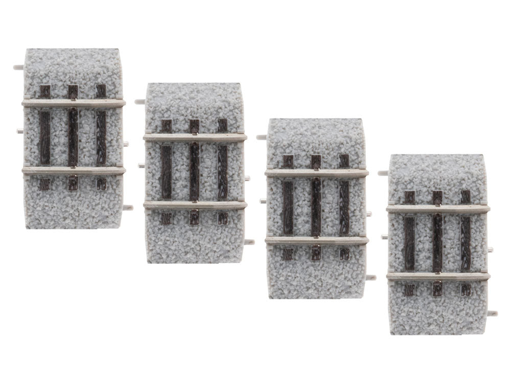Straight Code 83 Roadbed Track - MagneLock -- 1" 2.5cm pkg(4)