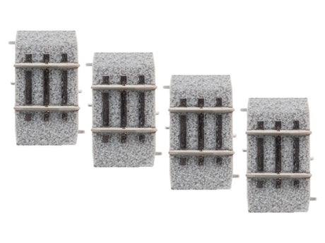 Straight Code 83 Roadbed Track - MagneLock -- 1" 2.5cm pkg(4)