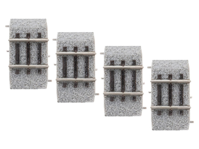 Straight Code 83 Roadbed Track - MagneLock -- 1" 2.5cm pkg(4)