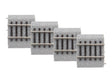 Straight Code 83 Roadbed Track - MagneLock -- 1-1/2" 3.8cm pkg(4)