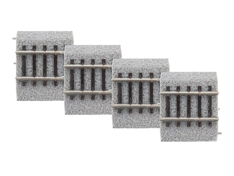 Straight Code 83 Roadbed Track - MagneLock -- 1-1/2" 3.8cm pkg(4)