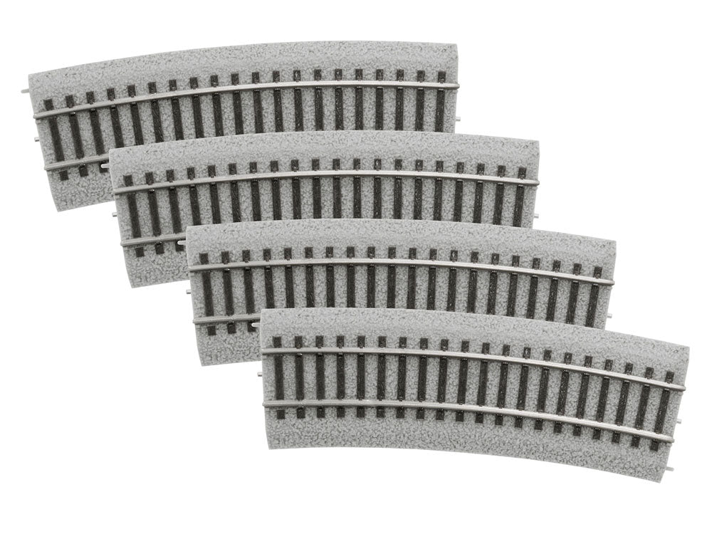 20" Radius Half-Curve Track - MagneLock -- pkg(4)