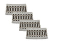 Curved Code 83 Roadbed Track - MagneLock -- 1/3 20" Radius Curve pkg(4)