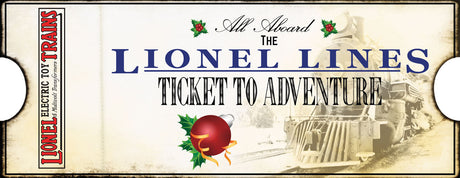 Holiday Ornament -- 2015 Lionel Lines Ticket to Adventure-1