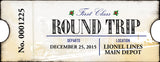 Holiday Ornament -- 2015 Lionel Lines Ticket to Adventure-2