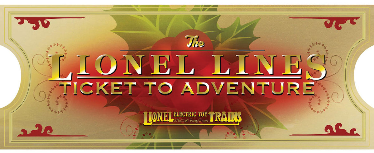 LIONEL LINES 2016 TICKET ORNAMENT