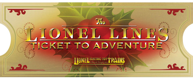 LIONEL LINES 2016 TICKET ORNAMENT